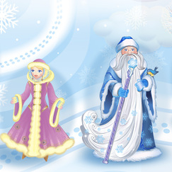 Персонажи к настольной игре "Морозко"