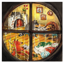 Дождь за окном