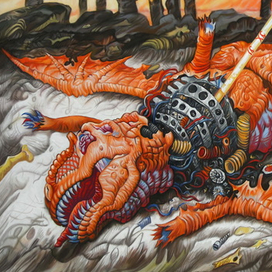 Поверженный демон.