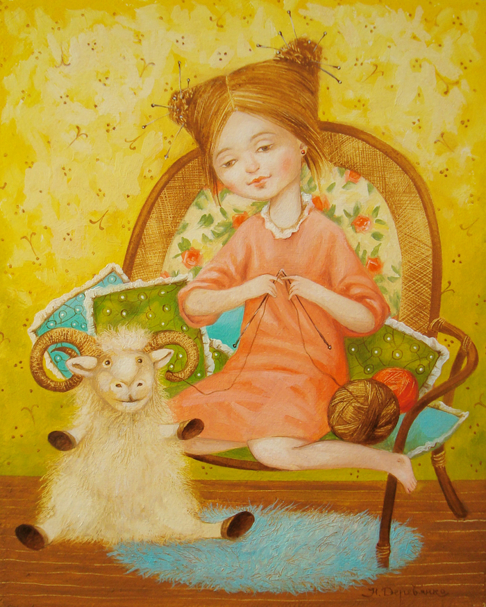 Маленькая рукодельница