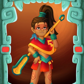 Девушка-воин