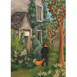 Иллюстрация для книги "Приключения сыщика Рыжего Фокса", издательство «Абраказябра»