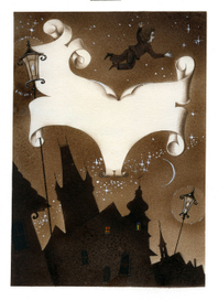 Шмуцтитул к "Академии пана Кляксы"