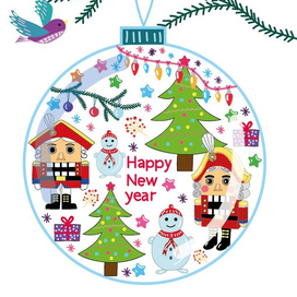 новогодний шарик 