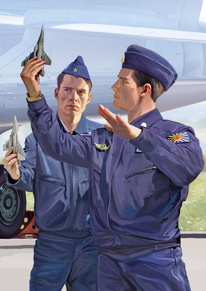 Иллюстрация для плаката о Российских офицерах