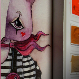 Зайка-мим (фрагмент)