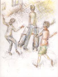 Подцепили носильщика