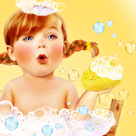 Иллюстрация к серии упаковок мыла