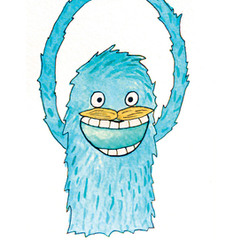 Снежный человек любит тебя