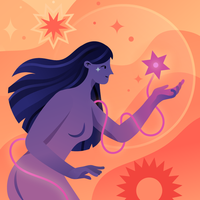 Magic star | Векторная иллюстрация 