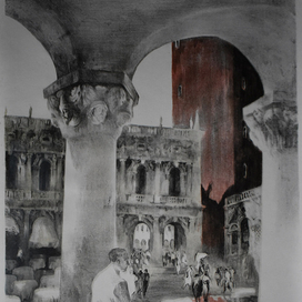 Полдень.Пл. св.Марка