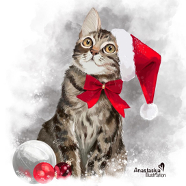 Портрет кота