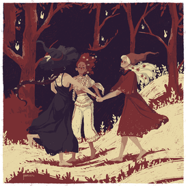 In the wilderness of the forest