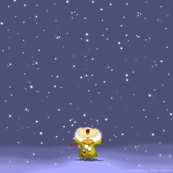 - Мама, а снег есть можно!?