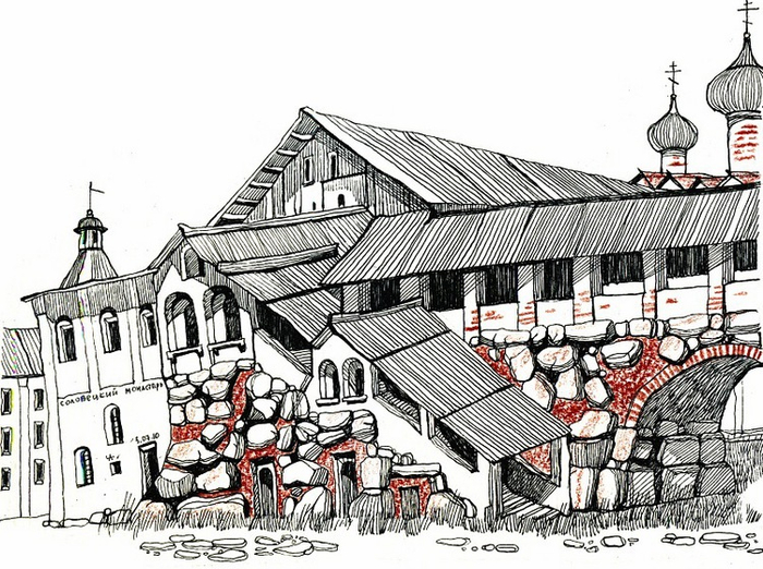 Соловецкий монастырь.