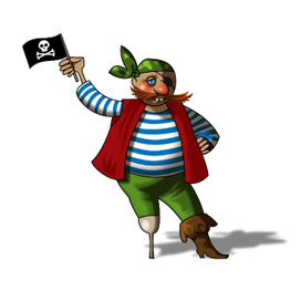 Пират, персонаж