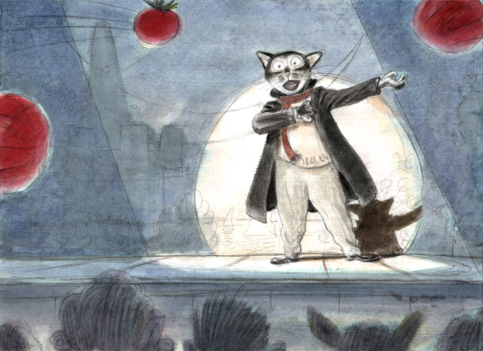 - Моя любовь, мояя моркоовь!))