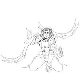 Эскиз иллюстрации