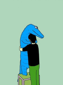 Синий крокодил