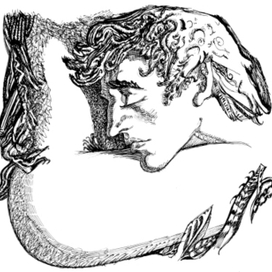 Адонис. Иллюстрация к &quot;Венере и Адонису&quot; Шекспира.