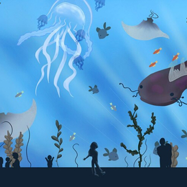 В океанариуме 