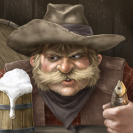 пивная открывашка "бандит"