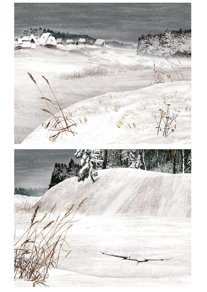 фоны к мультфильму "Путеводительница"