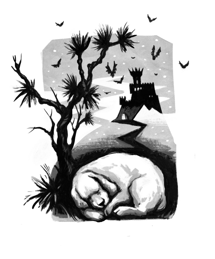 Иллюстрация к стихотворению Крис Аивер. Сборник "Север"