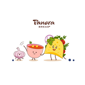 Анимированые персонажи для ресторана