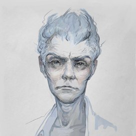 Рик. Фан-арт к сериалу Рик и Морти