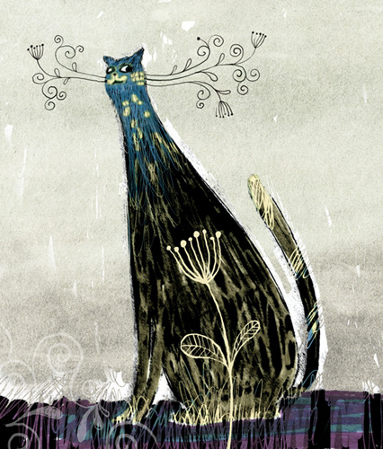 floral cat