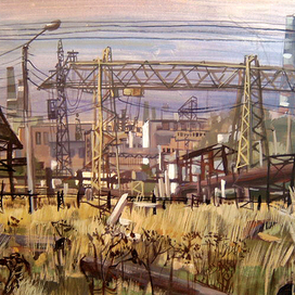 Индустриальный мотив (этюд)