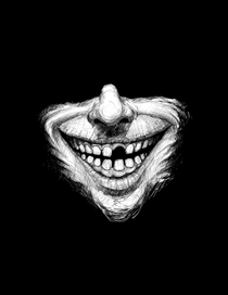 laugh, treacherously laugh