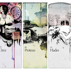 Шмуцтитулы к роману Джеймса Джойса "Улисс"