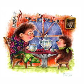 В гостях у бабули