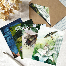 Набор открыток "Дюймовочка"