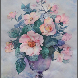 Цветы в вазе