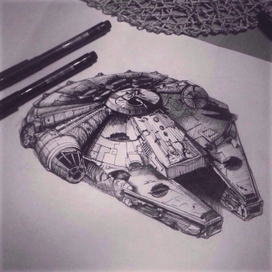 Тысячелетний Сокол. Star Wars.