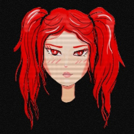 персонаж в стиле комп игр 80-90х