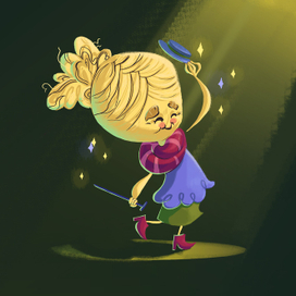 Бренд персонаж для магазина рукоделия