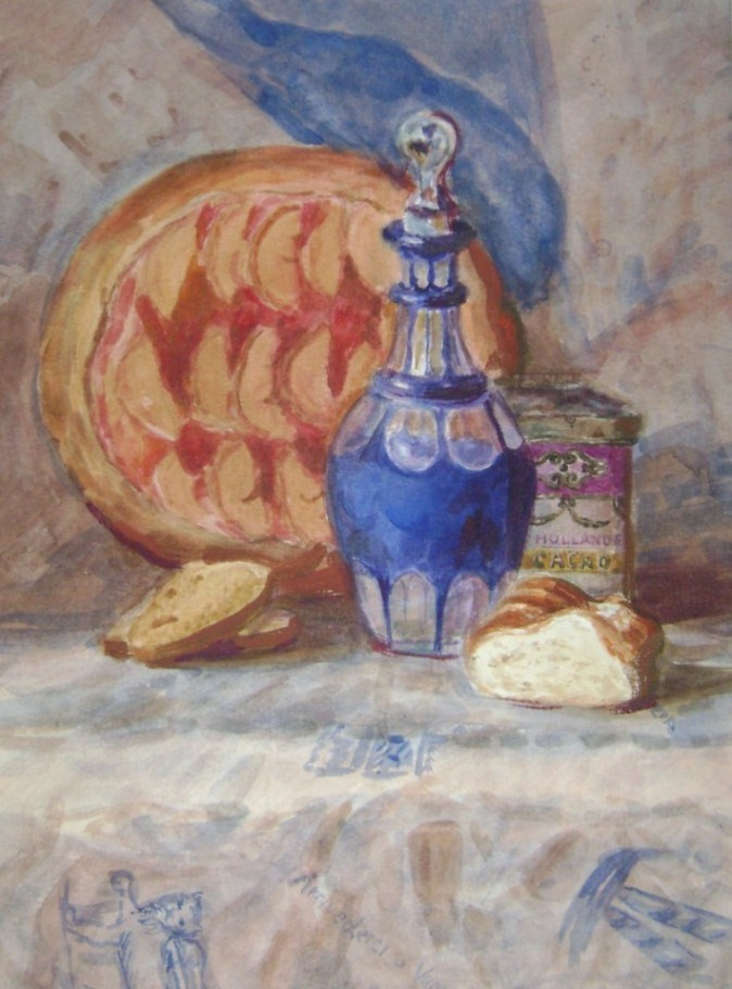 натюрморт с графином