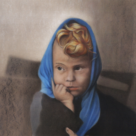 синий платок