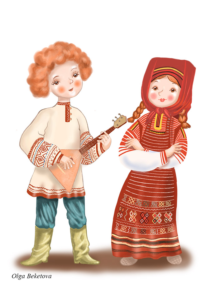 С балалаечкой