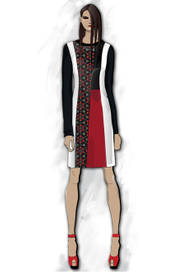 платье эскиз