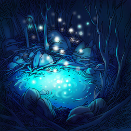 Озеро светлячков