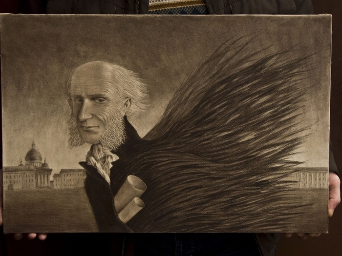 Акакий Акакиевич по пути в департамент