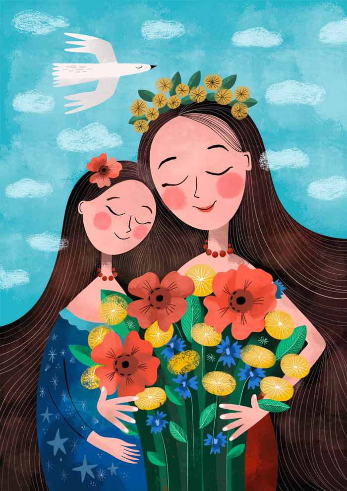 Мама и дочь