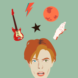 боуи инфографика