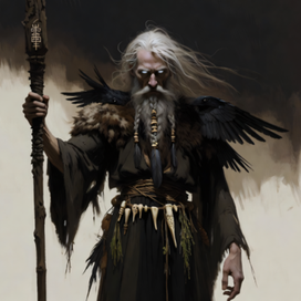 Концепт-арт: Тёмный друид / Шаман