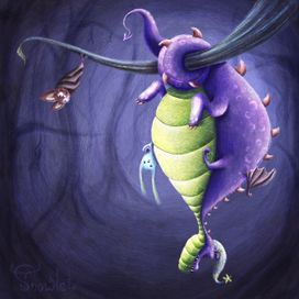 Спящий дракоша